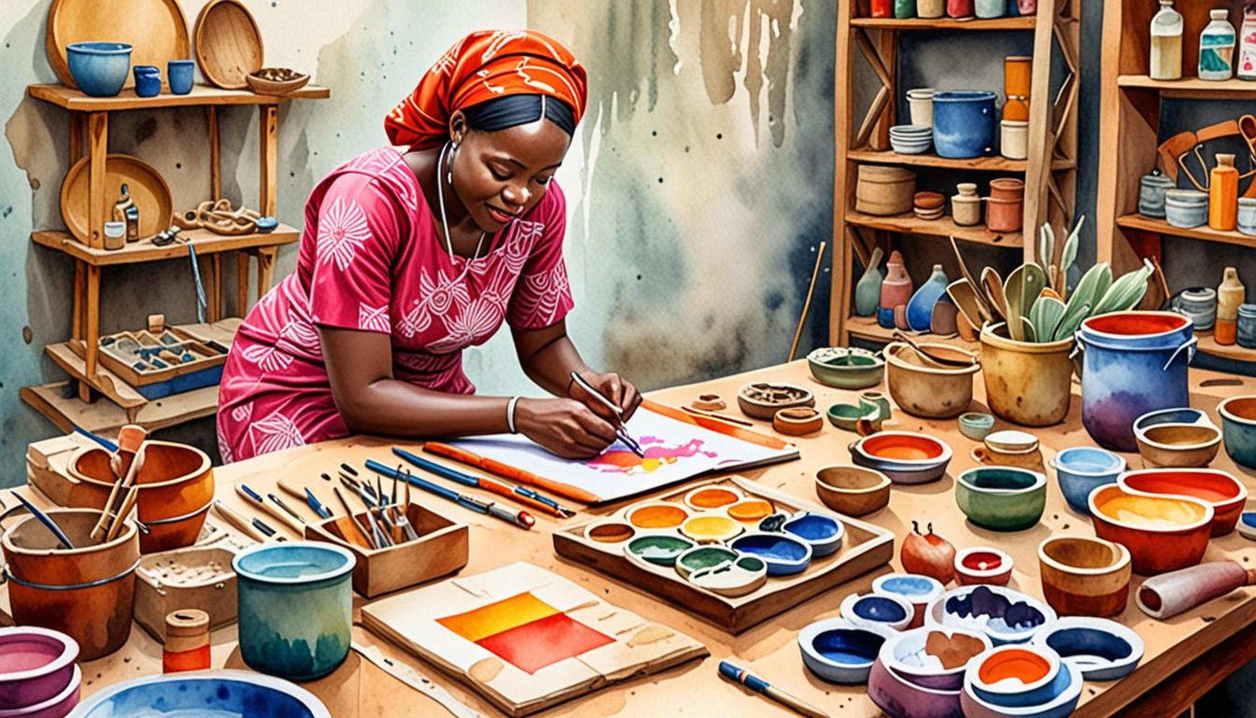 Paths of Handicrafts: Learning Experiences in Local Artisans’ Workshops in Nigeria