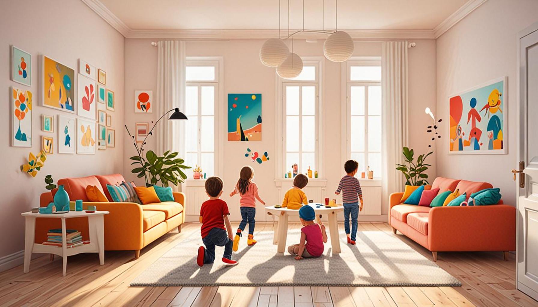 Minimalism and Family: Strategies for Managing Space in Homes with Children