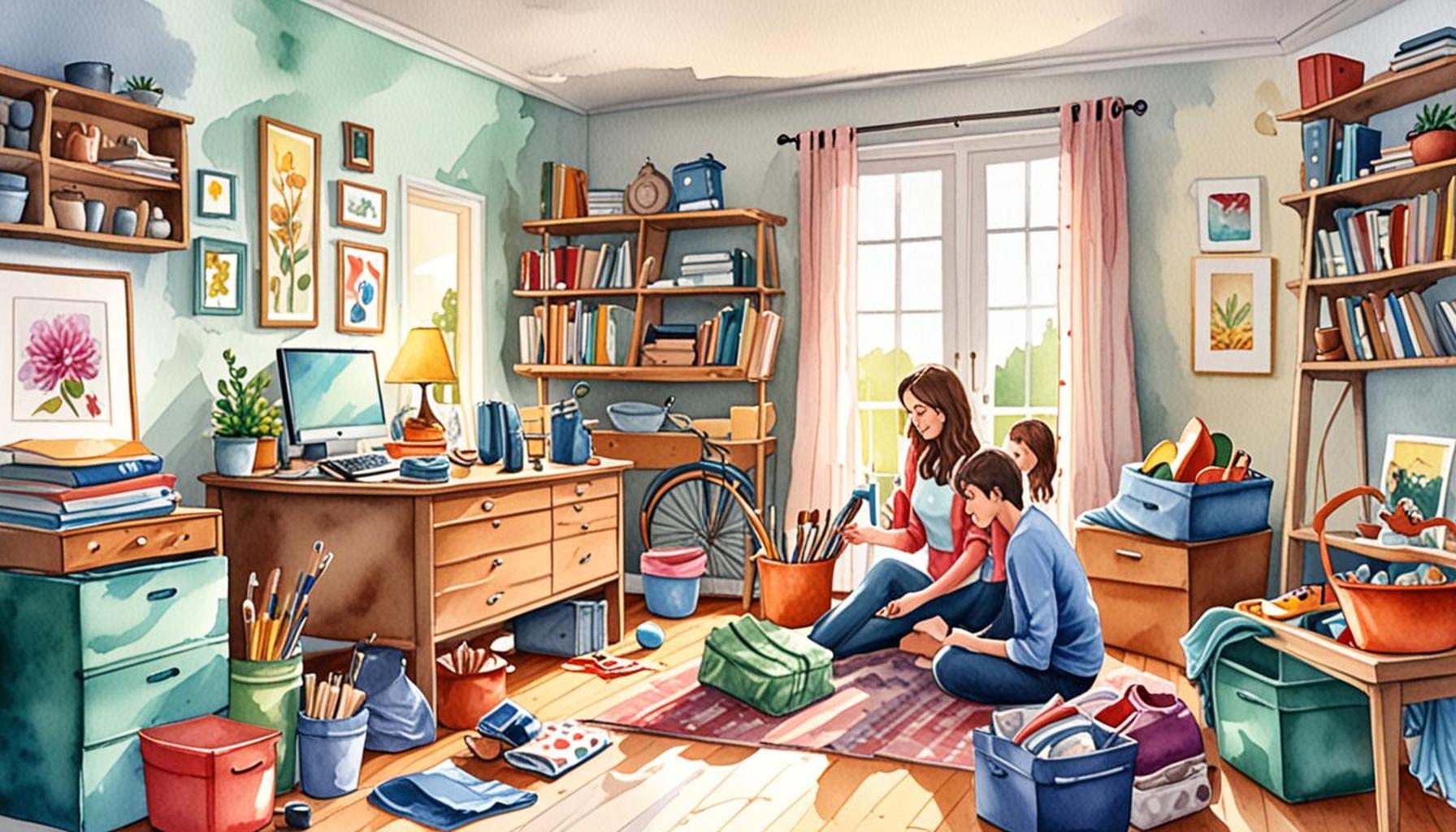 Decluttering with Family: How to Involve Everyone in the Journey of Reducing Belongings and Creating More Pleasant Spaces